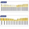 MNA 100 Piece Router Bits Set, 1/4 Inch Shank Expert