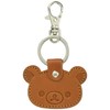 Ushikubo Kogeisha Rilakkuma Leather Key Chain Face Rilakkuma RK-012