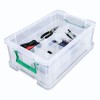 StoreStack 10 Litre Storage Box W400xD255xH150mm Clear RB90123
