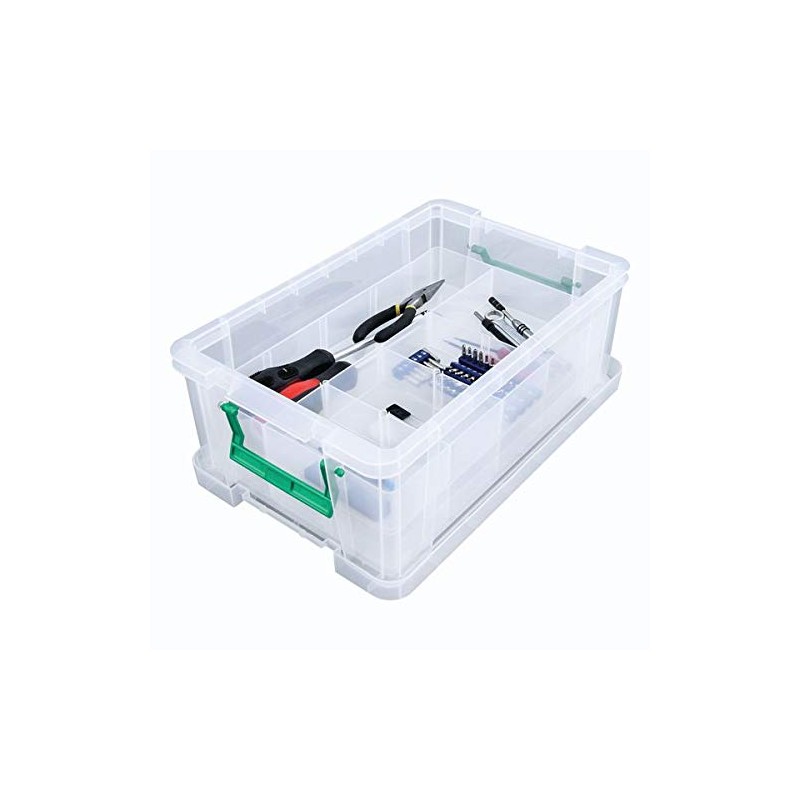 StoreStack 10 Litre Storage Box W400xD255xH150mm Clear RB90123