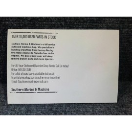 Mercury 898908 or 20-898908 - VALVE-EXHAUST OEM BRAND NEW