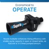 4Spray Eductor Nozzle - BSPT Fluid Mixing Eductors - Glass