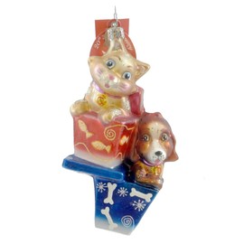 Christopher Radko "Best Bets Pets Decorative Ornament #1011876