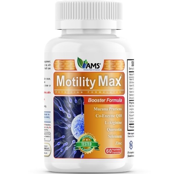 AMS Motility Max 60 veg caps