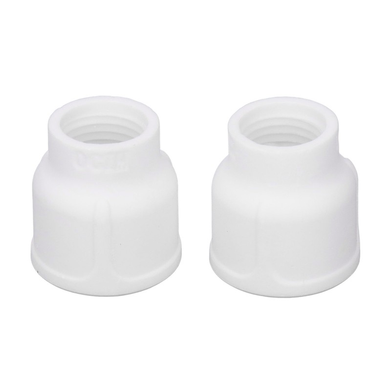 2Pcs Tig Welding Cups White Ceramic Welding Torch Cup Ceramic