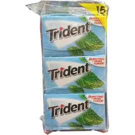 Trident Mint Bliss Bubble Gum, 1 Pound