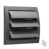 TURvent 4" inch Dryer Vent Cover Outside - ABS Plastic