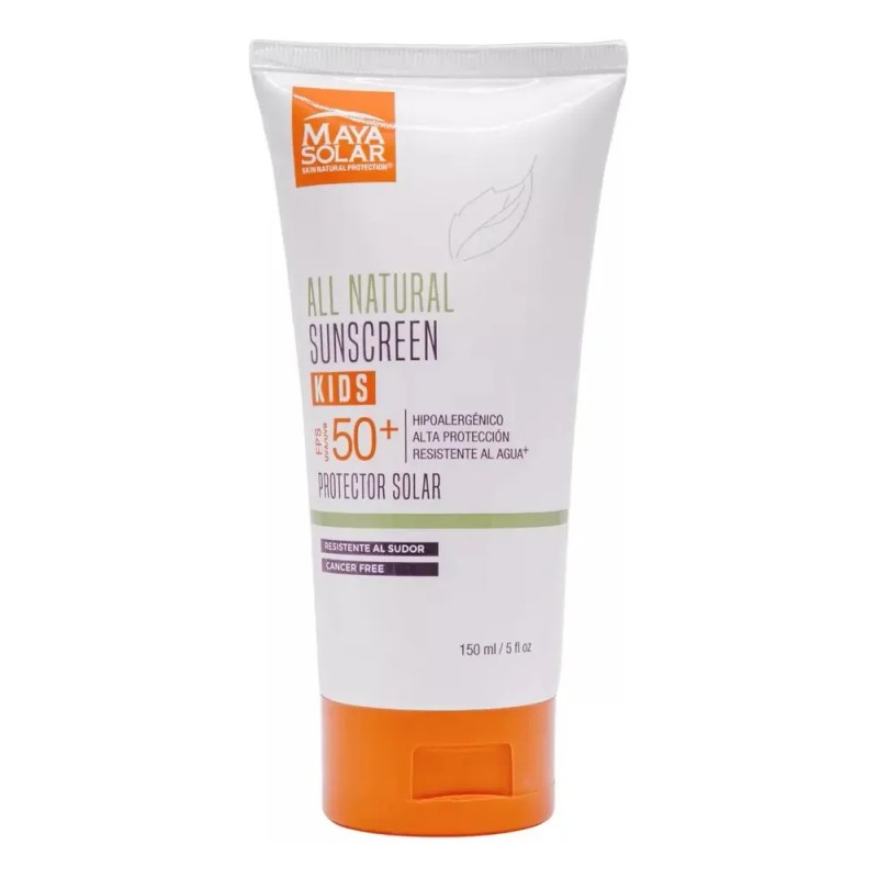 Protector Solar Dermatologico Para Niños Fps 50+ Maya Solar