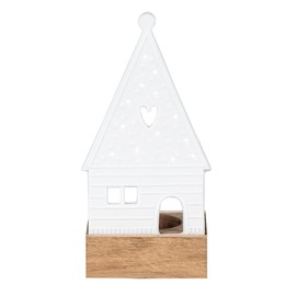 Light Object Gingerbread House Heart