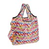 ECO CHIC Foldable Reusable Large Recycled Grocery Bags Lightweight Shopping
