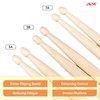 Drum Sticks, American Hickory Drumsticks, Drumsticks for Drum, Non-Slip Grip,