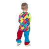 WILBERS & WILBERS 3809 Baby Clown Costume, Two-Piece, Cheerful Clown