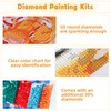 RICUVED Flowers Diamond Art Kits for Adults, 5D Diamond Painting