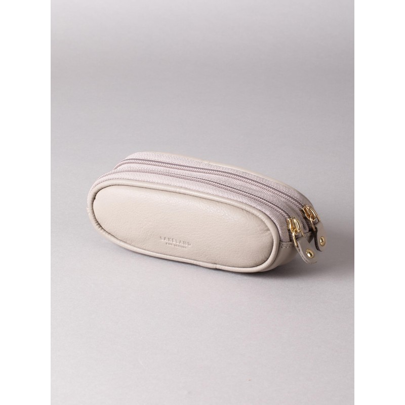 Lakeland Leather Real Leather Double Twin Pair Unisex Glasses Case