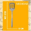 J.H. Company Espatula Pala Acero Inoxidable Utensilio Para Cocina C204-01