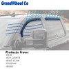 Window Deflectors Smoke Tinted in-Channel Side Window Vent Visor Deflectors