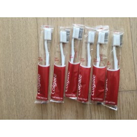 Colgate Toothbrush Colgate White Adult Soft 6 Counts NEW