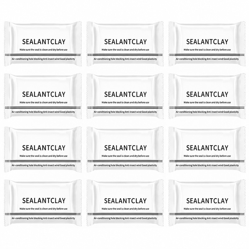 White Sealant Putty for Wall Holes and Pipe Gaps –