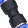 50Pcs Straight Pneumatic Connector Push to Connect Fittings for PU-10