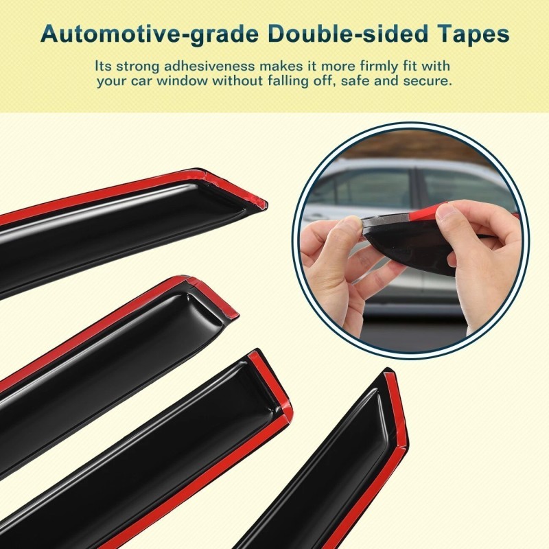 Gearzaar For 2015-2020 Escalade ESV GMC Yukon XL Window Visors