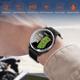 [5 Pack] T Tersely Screen Protector for Garmin Approach S50, Premium TPU Soft Flex Full Coverage Anti-Scratch HD Clear Screen Protector Film Guard