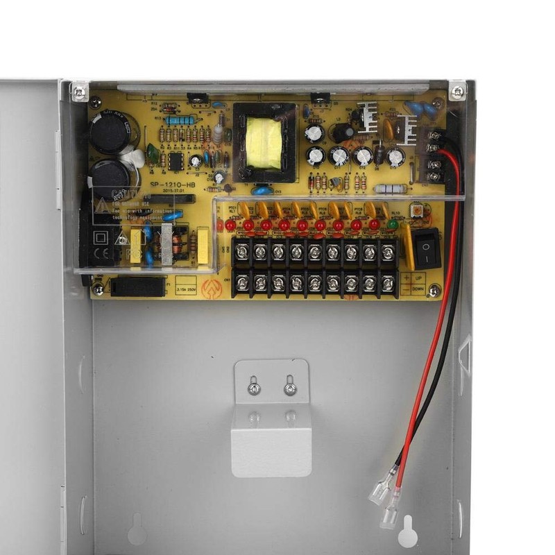 Yanmis UPS PWM 12V 10A Power Supply Control Vertical Installation
