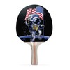 TigerTail Sports Astronauts USA Colorful Design Ping Pong Paddle, Premium