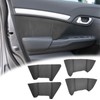 VKGUG 4PCS Door Panel Cover Compatible with Honda Civic 2011-2015