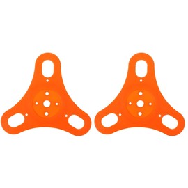 VOSAREA 2pcs Sealing Machine Splint Cup Sealer Parts Manual Cup Sealing Machine Accessory Cup Sealer Machine Guard Plate Cup Sealing Machine Parts Cup Sealer Film Stopper Plastic Orange