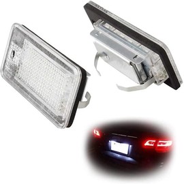 Klink LED Number Plate Light | Built-in Resistor | Compatible with Various Audii Models | Tuning