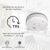 ELRO ELRO FS1801 Rauchmelder-Entspricht der Europ?ischen Norm EN14604-4 Stk, 4