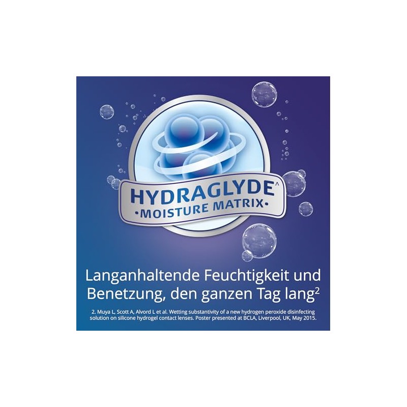 Aosept Plus mit Hydraglyde contact lens care solution, system pack,