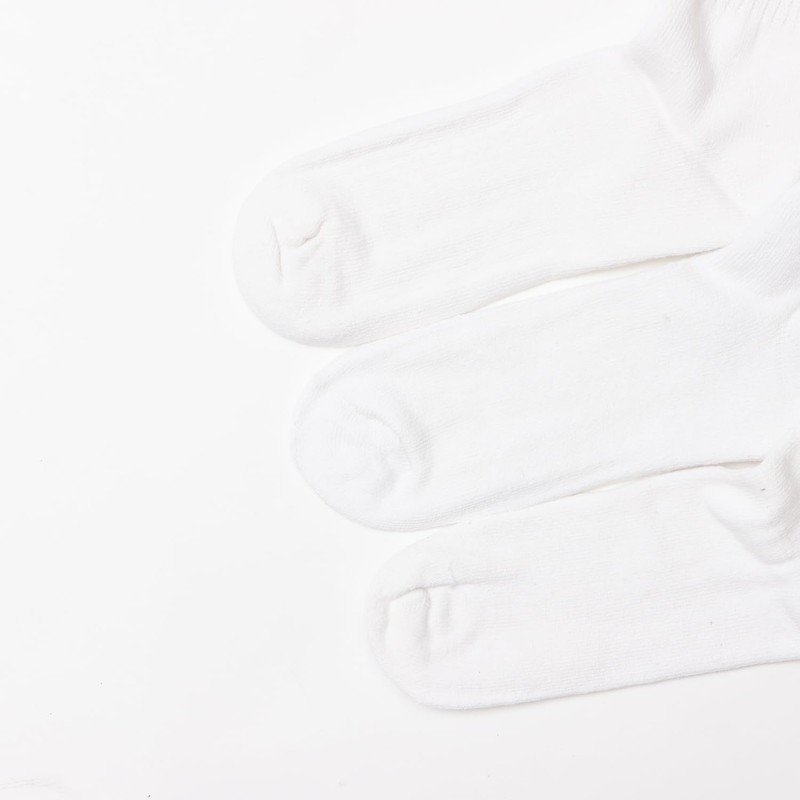 Champion CMSCY001 Men's High Socks, Plain Socks, 3 Pairs Set,