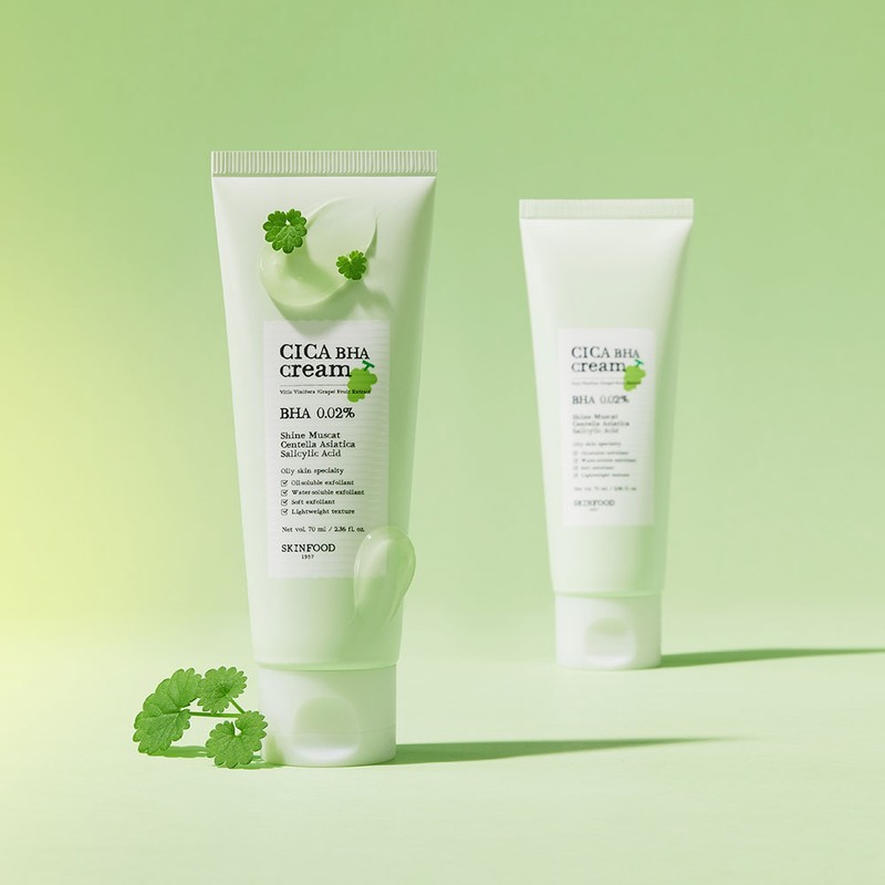 Skin Food [SKINFOOD] Shine Muscat Cica BHA Calming Cream 70ml
