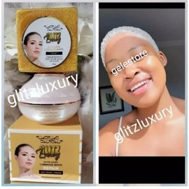 2pcs. Glitzluxury luminous white REPAIR DAY face cream & Radiance Soap 24k👌