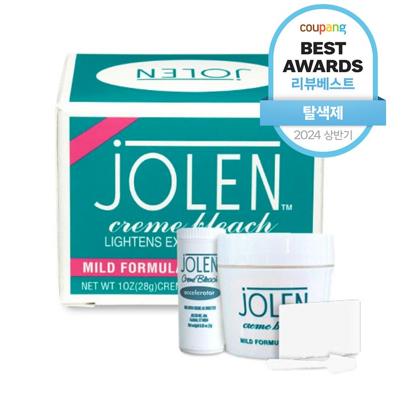 Jolen 졸렌 크림 블리치 마일드 탈색제 Jolen Cream Bleach Mild