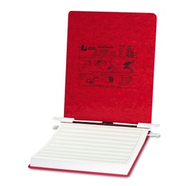 Acco 54119 Presstex Hanging Data Binder, 9-1/2 x 11, 6-Inch Cap, Bright Red, 1/EA