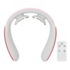 Electric Neck Massager Cordless USB Rechargeable Hot Compress Vibration Neck