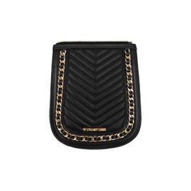 WIND & VIBES Interchangeable Flap for Synthetic Leather Bag - Easily customize our bag to add a charming touch to your lifestyle, Chain Gold