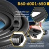13.5ft Cab Door Weatherstrip Seal R60-6001-650 for Peterbilt 359, 379,