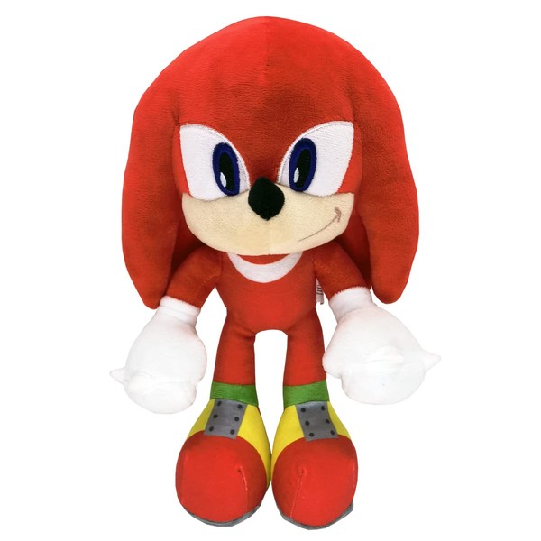 Plush 12 inch Sonic The Hedgehog Plushies Toy, Cute Sonic Shadow Stuffed Plush Toy for Kids Birthday Party Gifts and Home Decorations (Red)