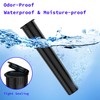 116mm Tubes Black King Size Tube with Pop Top Open