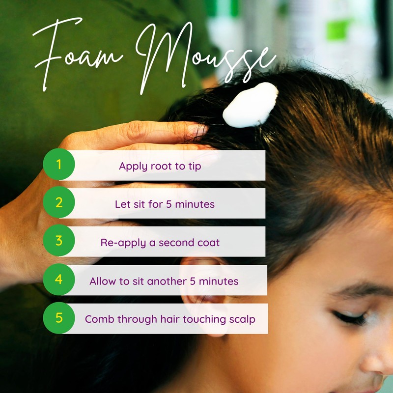 My Hair Helpers Natural Enzymes for Head Lice - Mousse