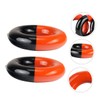 WOONEKY 2 Pcs Golf Weighted Swing Ring Durable Training Aid