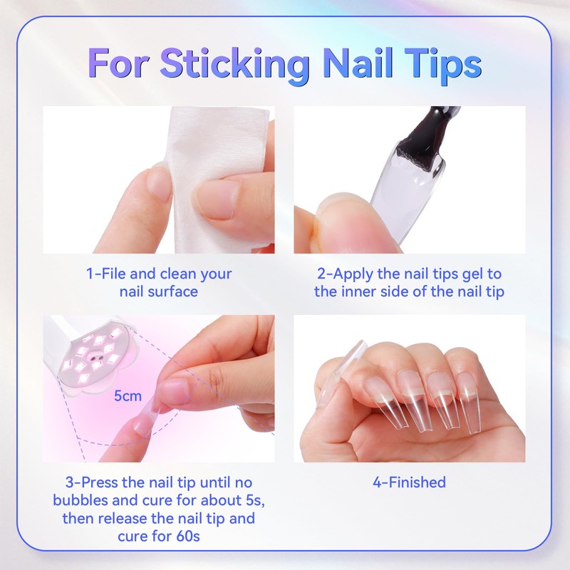 Makartt UV Nail Lamp: Mini UV Light for Gel Nails