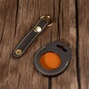 [HANATORA] Premium Leather Air Tag Case AirTag 2nd 1st Generation