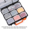 EMENTOL Tool Organizer Box with 16 Compartments, Durable Plastic Storage