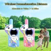 Unbranded Wireless Durable Loud-Speaker 3-Channel Educational 2PCS Kids' Walkie Talkie