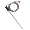 M12 Probe Thermocouple PT100 Stainless Steel Temperature Sensor Probe 200mm