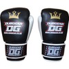 8oz BLACK 'RAJA' MUAY THAI KICKBOXING BOXING MARTIAL ARTS TRAINING
